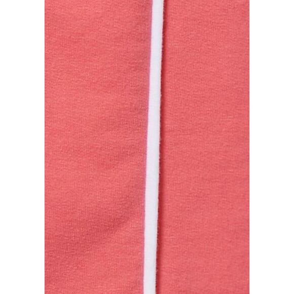 Sport Savvy French Terry Polo Collar Zip Raglan Sleeve Dress CORAL NWOT SIZE XL - Picture 3 of 9